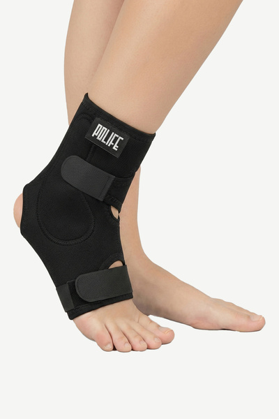 POLIFE Ayak Bilekliği Malleol Ped Destekli | Sağ & Sol Uyumlu | Ayak Bilek Ağ...