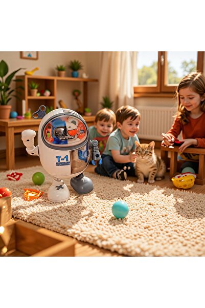 Universul Jucăriilor Jucărie Electrica, Pisică Interactivă - Robot cu Muzică,...