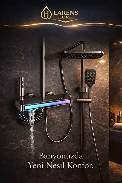Larens Premium Lüx Duş Seti