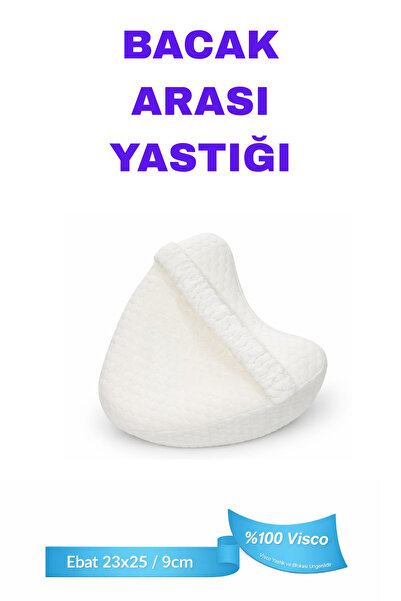 viscoday Ortopedik Bacak Arası Yan Yatış Yastığı Ergonomik Uyku Minderi Lasti...