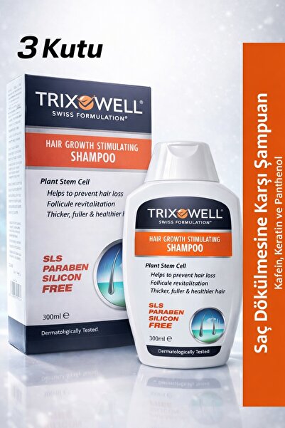 Trixowell Advanced Saç Dökülmesine Karşı Sls, Paraben, Silikon Içermeyen Bitk...