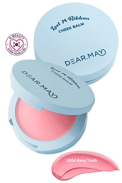 DEAR.MAY Lost Ribbon Krem Allık 4g - Su Bazlı Nemli Formül - LRO4 Rosy Truth