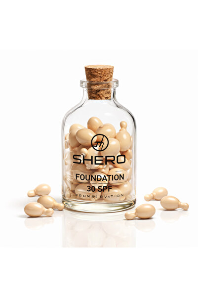 Shero Cosmetic Capsule Foundation SPF 30 –Light Hyaluronik Asit & Vitamin E İ...