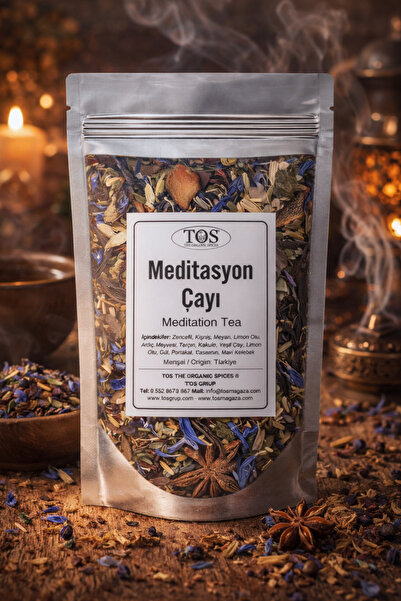 TOS The Organic Spices Meditasyon Çayı 40 gr (1. Kalite) Meditation Tea