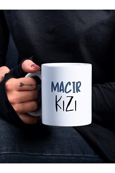 Eylül Design Macır Kızı Written Thrace Special Design Printed Mug Cup Migrant...