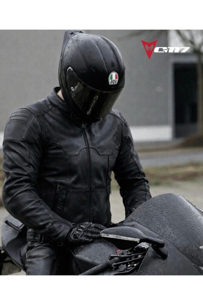 cm7 Arnold Deri Motosiklet Montu Ceketi
