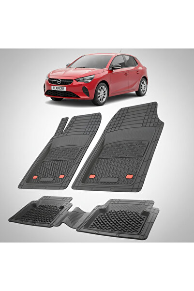 TEAMCAR Covorașe auto compatibile cu Opel Corsa F Hatchback 2019-prezent |   ...