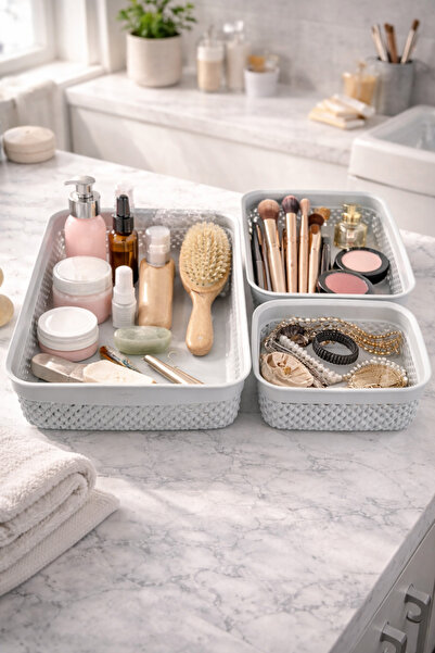 Melkan Home Višenamenske organizatorske korpe Organizator Drop Sa deznom 3-di...