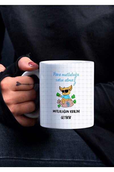 Eylül Design Money Doesn't Buy Happiness, It Brings the King Funny Special De...