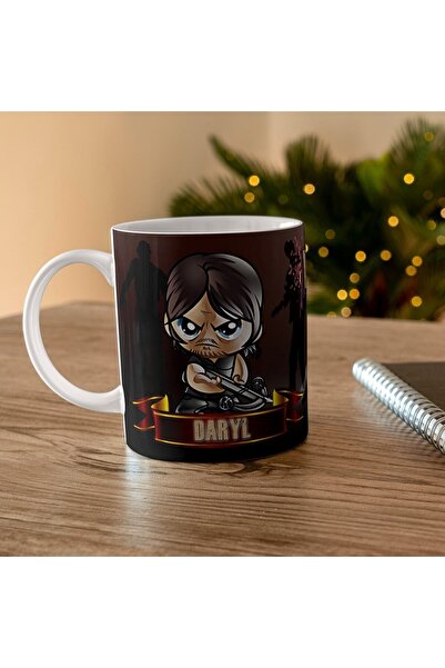 Eylül Design مج مطبوع بتصميم خاص بعنوان The Walking Dead 001