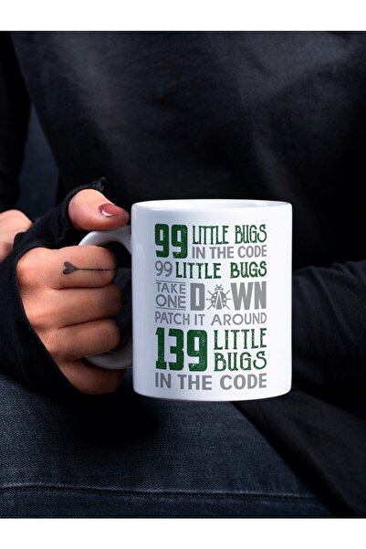 Eylül Design كوب احترافي مطبوع بتصميم مخصص لمهندسي البرمجيات/الكمبيوتر - هدية