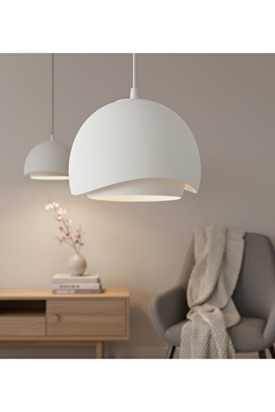 NEMA 3D Özel Tasarım Modern Avize - Dekoratif Avize - Tekli Sarkıt Avize - Es...