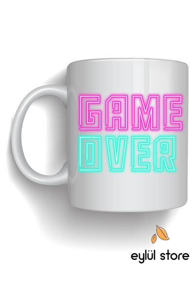 Eylül Design Gamer-gamer Themed Special Design Printed Mug Cup Gamer Mug Cup ...