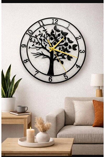 Handmade Özel tasarım el yapımı epoksi duvar saati