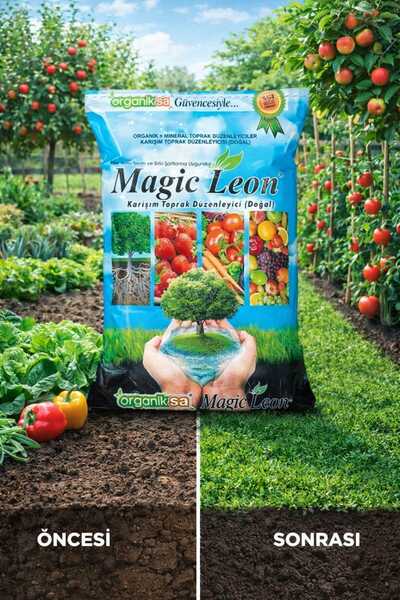 karaoğlan tarım Leonardit Gübre 10 Kg Organik Toprak Düzenleyici Granür