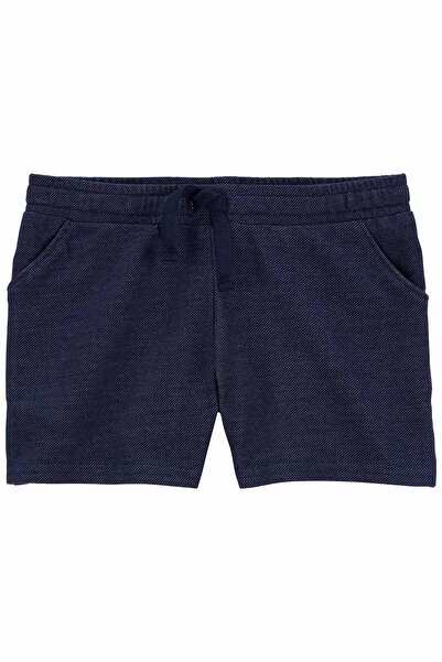 Carter's Küçük Kız Çocuk Şort Mavi