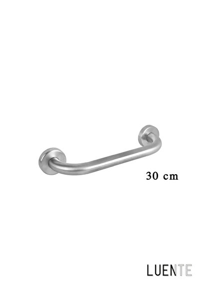 LUENTE Engelli Tutunma Barı 30cm Ø32mm Satine 304 Kalite Paslanmaz Çelik