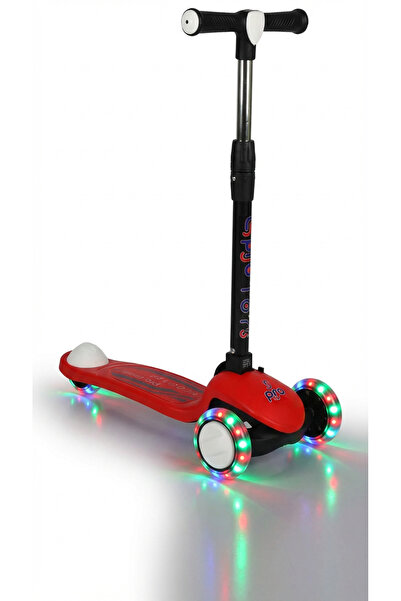 PRO Toys Işık/Ledli Üç Teker Yükseklik Ayarlanabilir ve Katlanabilir Fren Sis...