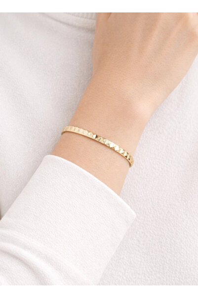 REDMOON GOLD 22 Ayar Altın Piramit Model Bilezik 16.23 GR