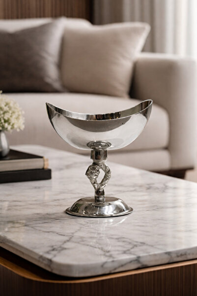 Unbranded/Generic وعاء تقديم ستيل بقاعدة