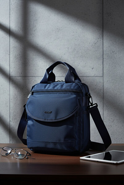 ÇÇS 31280 Shoulder Strap Bag Navy Blue