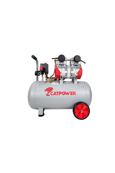 catpowertools Catpower Cat1154 2hp 50lt Sessiz Ve Yağsız Kompresör