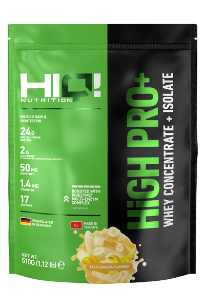 HIQ NUTRITION Hıq Hıgh Pro 510gr Tasty Banana Flavored