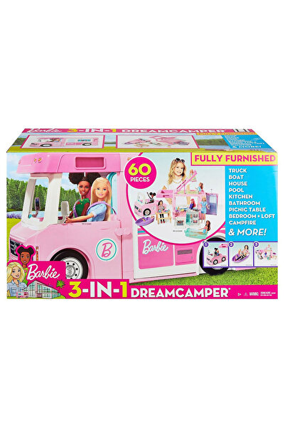 Barbie ’nin Üçü Bir Arada Rüya Karavanı GHL93