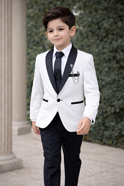 HAYTA Komplet košulja i kravate za odelo 5 godina-14 godina Milano