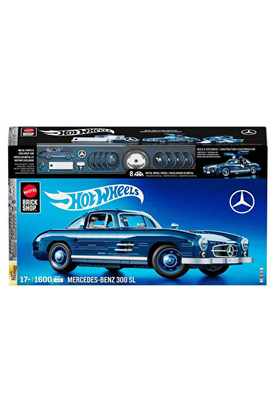 HOT WHEELS Premium Serisi Mercedes-Benz 300 SL Yapım Seti 1600 Pa