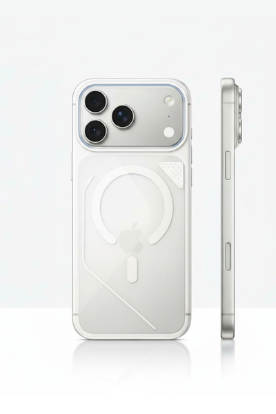 Shinytech حافظة شفافة متوافقة مع هاتف iPhone 13 من Line MagSafe - حماية للكام...