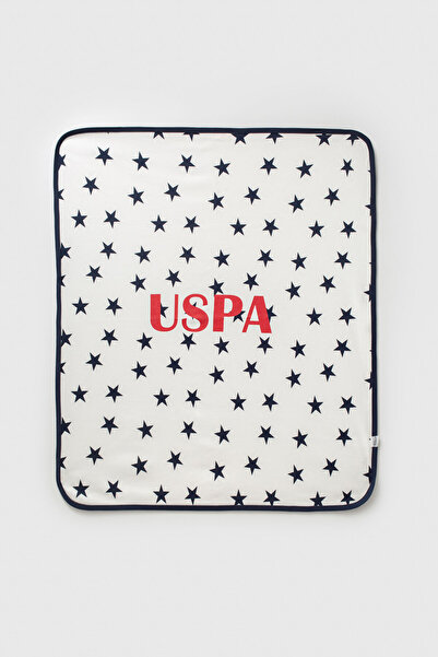 U.S. Polo Assn. U.S. Polo Assn Baby Boy Pătură albă