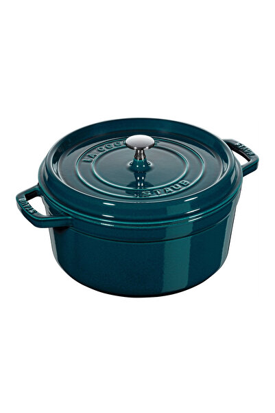 STAUB La Cocotte Döküm Tencere 28 cm Akdeniz Mavisi