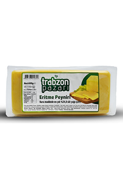 TRABZON PAZARI Taze Kaşar, Eritme Peyniri 600 Gr