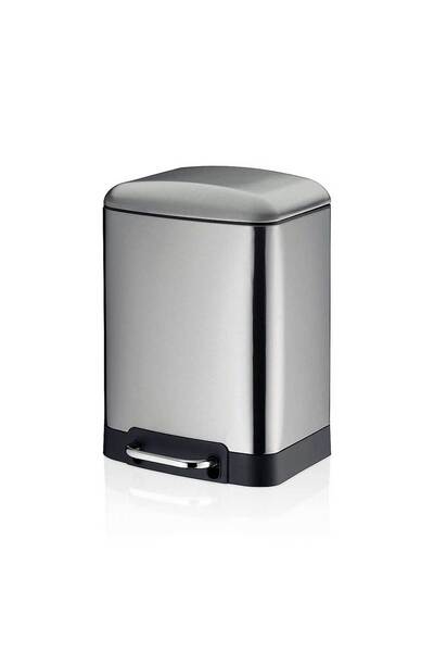 Kela Davino Pedallı Çöp Kovası Paslanmaz Çelik 6 L