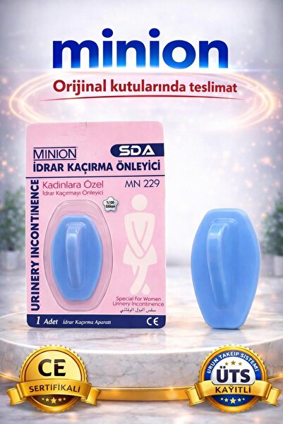 Minion Silikon İdrar Kaçırma Önleyici MEDİUM