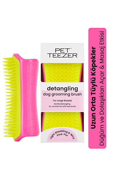 Tangle Teezer Pet Teezer-Detangling-Pink/Yellow