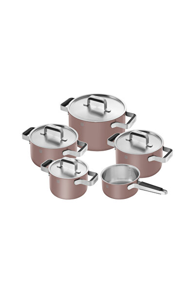 ZWILLING Pure Tencere Seti 5 Parça Gül Rengi