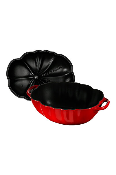 STAUB Tomato Cast Iron Pot 25 cm Cherry