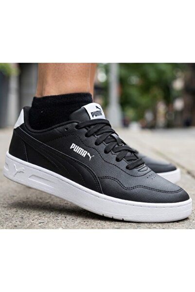 Puma Court Lally W Unisex Günlük Ayakkabı 40036701 Siyah