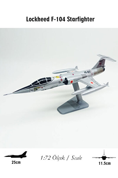 3DROBOTECH Lockheed F-104 Starfighter 1:72 Model