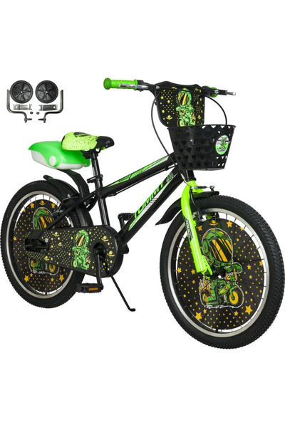 TommyBike 20 jant Bisiklet Lüx Aksesuarlı Cocuk Bisikleti 6 -10 Yaş