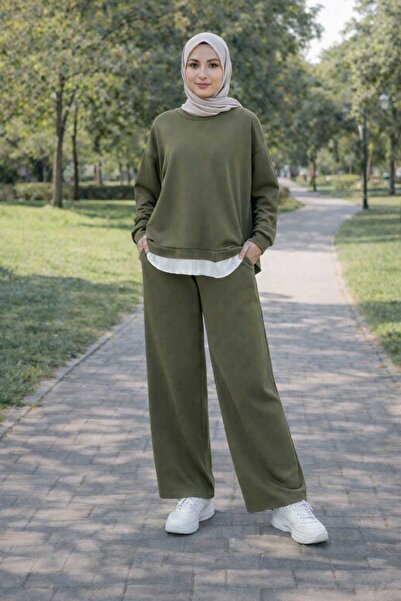 ECK MODA Women's Modal Fabric Full Stretch Lycra Front Garni Detail Trousers ...