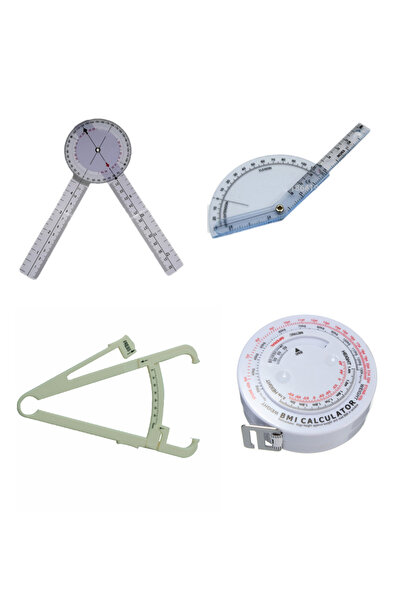 MİYANG Set de goniometre, instrumente de măsurare corporală, set de 4 bucăți