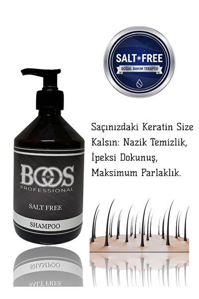 Pro Boos 500 مل شامبو احترافي خالي من الملح