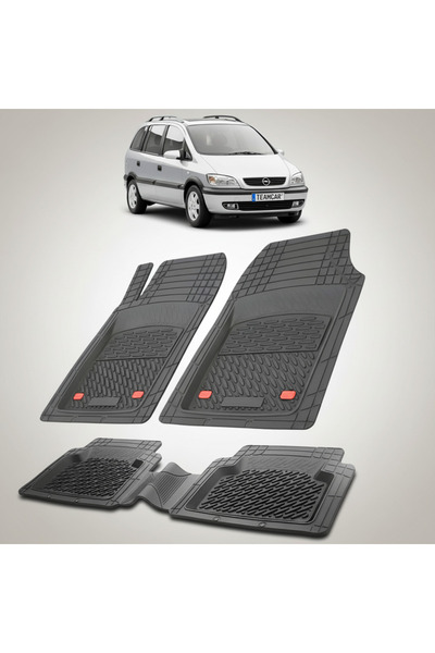 TEAMCAR Covorașe auto compatibile pentru Opel Zafira A MPV 1999-2005 |   Negru