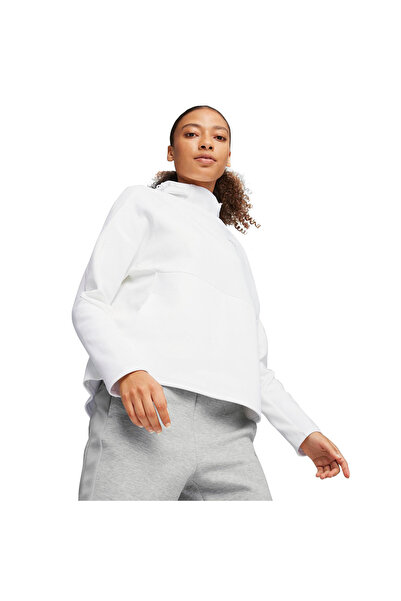 Puma Evostripe Kadın Beyaz Günlük Stil Sweatshirt 67787702