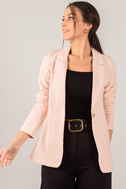 armonika جاكيت نسائي مسحوق بزر واحد Arm-20K001020