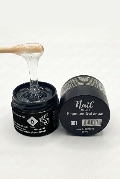Nail Master 30ml Protez Tırnak Jeli Builder Jel 901-clear(ŞEFFAF)