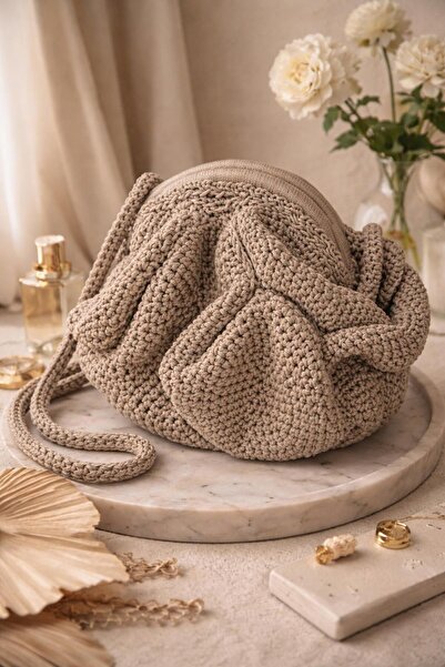 OEM Champagne Sculpté - Geanta handmade unicat